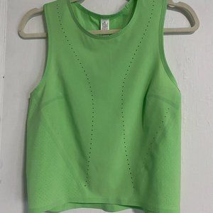 Lululemon Cropped Neon Tank Top